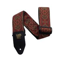Bracelete de guitarra Ernie Ball Jacquard Crimson Paisley P04162