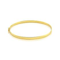 Bracelete de Ouro 18 K Ouro Liso Bracelete de Ouro 18 K Ouro Liso