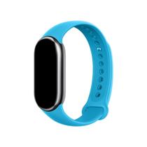 Bracelete de silicone para xiaomi smart band 8 azul
