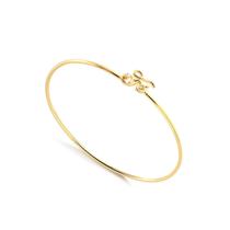 Bracelete Dourado Feminino Delicado Fé Folheado A Ouro 18k Bracelete Dourado Feminino Delicado Fé Folheado A Ouro 18k