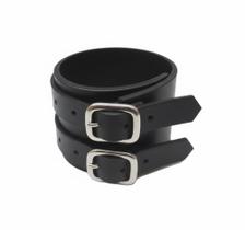 Bracelete Duas fivelas PL382 Couro Legítimo
