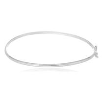Bracelete Feminino Abaulado Prata 925 Italiana 1,3mm Bracelete Feminino Abaulado Prata 925 Italiana 1,3mm