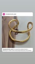 Bracelete feminino dourada de ótima qualidade Bracelete feminino dourada de ótima qualidade