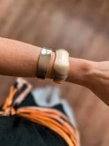 Bracelete Feminino Encorpado Pesado Fino Lily