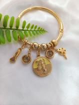 Bracelete feminino fé e esperança