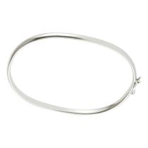 Bracelete Feminino Fio Redondo 4 Mm Prata 925 Italiana