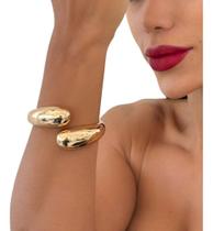 Bracelete Feminino Pulseira Gota Moda Virgínia Ouro 18k Premium
