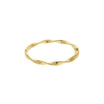 Bracelete Feminino Torcido Elegante - Banhado em Ouro 18k Bracelete Feminino Torcido Elegante - Banhado em Ouro 18k