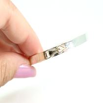 Bracelete Fio Quadrado Oval Grossa Pulseira Prata Pura 925