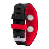 Bracelete fir power preto/vermelho