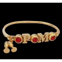 Bracelete Folheado Pombogira Menina Taça Umbanda Candomblé