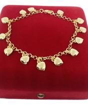 Bracelete Idêntica A Ouro Portuguesa 2mm Banhada a Ouro Bracelete Idêntica A Ouro Portuguesa 2mm Banhada a Ouro