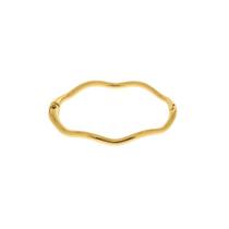 Bracelete Luxo Ondulado - Banhado em Ouro 18k Bracelete Luxo Ondulado - Banhado em Ouro 18k