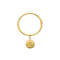 Bracelete Medalha Mãe de Pet - Banhado em Ouro 18k Bracelete Medalha Mãe de Pet - Banhado em Ouro 18k