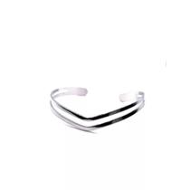 Bracelete Mulher Maravilha Folheado em Prata