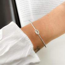 Bracelete Nó Banhado a Ouro ou Prata