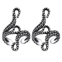 Bracelete Octopus Tentacle em prata esterlina 925 em prata esterlina