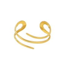 Bracelete Oval Luxo - Banhado em Ouro 18k