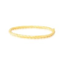 Bracelete oval torcido