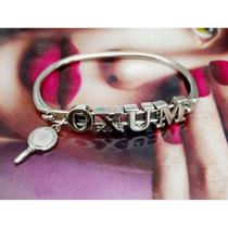 Bracelete Prateado Orixá Oxum Prateado Umbanda Candomblé
