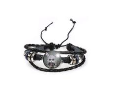 Bracelete / Pulseira Coelho Gótico Dark Unissex Ajustável Bracelete / Pulseira Coelho Gótico Dark Unissex Ajustável