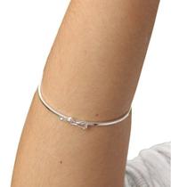 Bracelete Pulseira Fina Em Prata 925