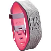 Bracelete/Pulseira Magnético FIR ÍON - E-energy Cinza com Rosa Bracelete/Pulseira Magnético FIR ÍON - E-energy Cinza com Rosa