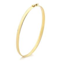 Bracelete Pulseira Ouro 18 Kilates Oco 7 Gramas 6 mm