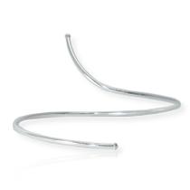 Bracelete Pulseira Prata Original Rigido Ajustavel Delicado