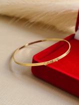 Bracelete Quadrado 2mm - 20cm Ouro 18k