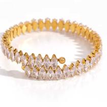 Bracelete Riviera Shine Gold Bracelete Riviera Shine Gold