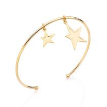 Bracelete rommanel 2 estrelas penduradas 552109 Bracelete rommanel 2 estrelas penduradas 552109