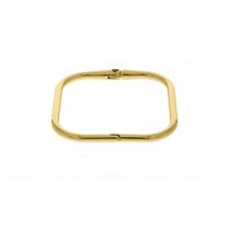 Bracelete Super Luxo Quadrado - Banhado em Ouro 18k Bracelete Super Luxo Quadrado - Banhado em Ouro 18k