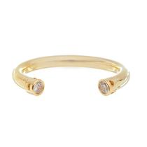 Bracelete tubo hannah zircônias folheado a ouro 18k Bracelete tubo hannah zircônias folheado a ouro 18k