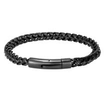 Bracelete Warrior Aço Preto