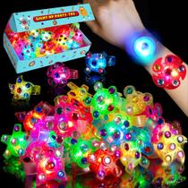 Braceletes Party Favors Mikulala LED Light Up Fidget Spinner Braceletes Party Favors Mikulala LED Light Up Fidget Spinner