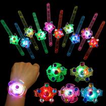 Braceletes Party Favors SCIONE LED Light Up, pacote com 24 unidades para crianças de 4 a 12 anos