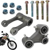 Braço Amortecedor Pro Link Haste Parafusos Xr200 1994 A 2002 Braço Amortecedor Pro Link Haste Parafusos Xr200 1994 A 2002