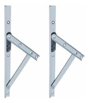 Braço Articulação P/ Janela (maxim Ar) Max Ar 600mm 2 Pares Braço Articulação P/ Janela (maxim Ar) Max Ar 600mm 2 Pares