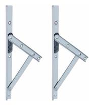 Braço Articulação P/ Janela (maxim Ar) Natural 200mm 1 Par Braço Articulação P/ Janela (maxim Ar) Natural 200mm 1 Par