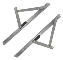 Braço Articulado Maxim Ar 320mm Alumínio Branco Para Vitrô Madeira e Alumínio 1 Par