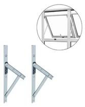 Braço Articulado Maxim Ar 320mm Alumínio Preto Para Vitrô Madeira e Alumínio 1 Par Braço Articulado Maxim Ar 320mm Alumínio Preto Para Vitrô Madeira e Alumínio 1 Par