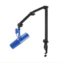 Braço Articulado Para Microfone em Alumínio Reforçado 4 Articulações, Estabilidade Profissional Ideal Para Podcast, Gravações e Estúdios