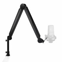 Braço Articulado Profissional Para Microfone Podcast Streaming Broadcast Compatível SM7B MV7 HyperX C1 Podmic Blue Yeti Fifine Maono