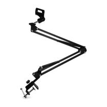 Braço Articulado Suporte De Mesa Para Microfone Profissional