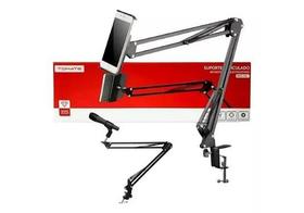 Braço Articulado Suporte Microfone Tablet Celular Profissional Mesa Tomate MTG-126