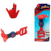 Braço Biônico de Brinquedo Vai e Volta Homem Aranha Spider Man Heróis Marvel
