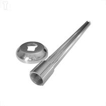 Braco chuveiro aluminio 1/2x40cm