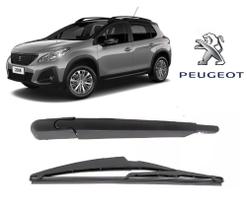 Braço com Palheta para Limpador de Parabrisa Traseiro Peugeot 2008 ano 2015 2016 2017 2018 2019 2020