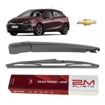 Braço completo com Palheta para Limpador de Parabrisa Traseiro Chevrolet Novo Cruze 2016 ATÉ 2023